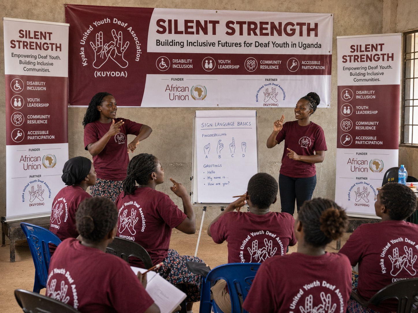 Silent Strength sign language training